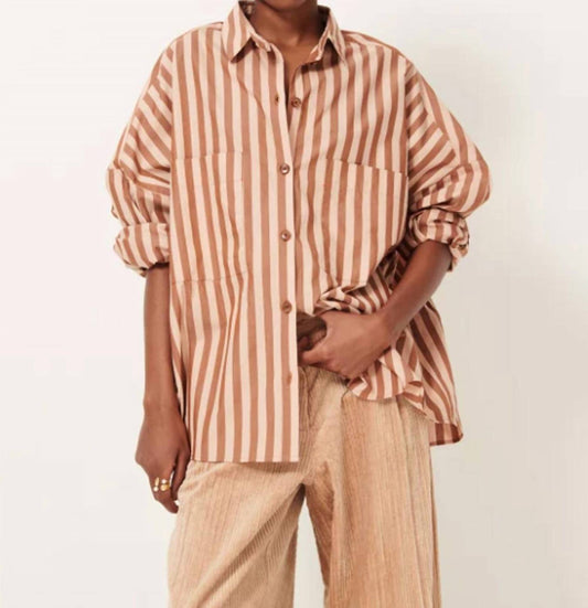 Sessun - Fontania Long Sleeve Stripe Shirt
