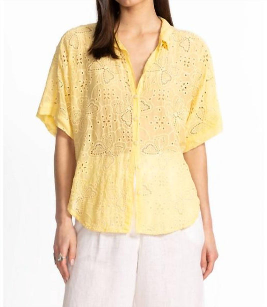 Johnny Was - THE AUDREY SHORT SLEEVE SHIRT MARIPOSA