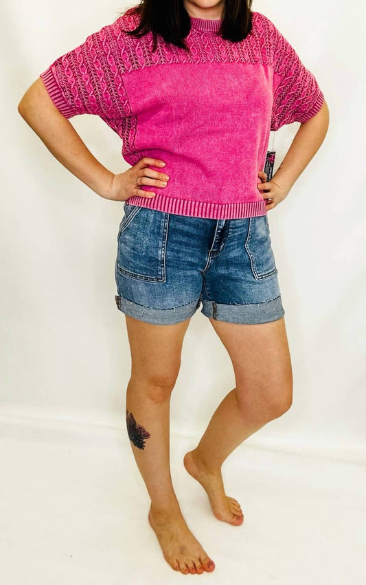 Tribal - Distressed Stitched Sweater