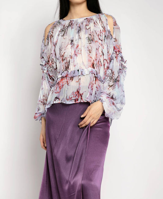 Iro - Jozefa Shoulder Cut-out Blouse