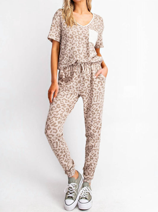 143 Story - Cheetah Comfort Joggers