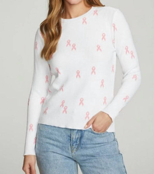 Chaser - Breast Cancer Awareness Waffle Tee