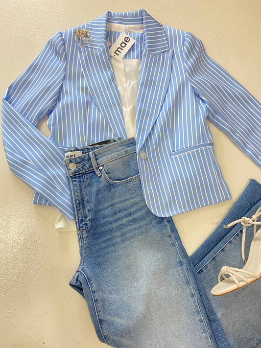 Drew - Women's Milo Stripe Blazer