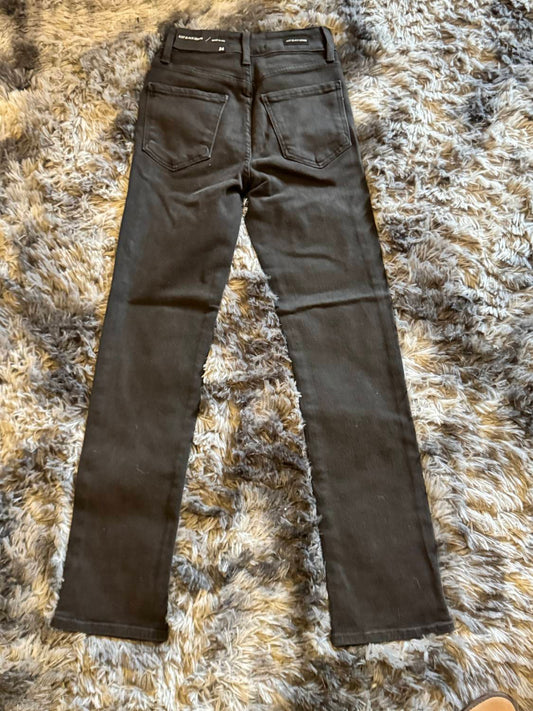 Just Black Denim - Double button straight jeans