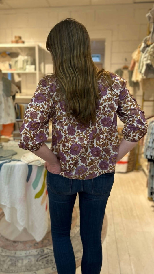 Marea - Sophie Floral Blouse Top