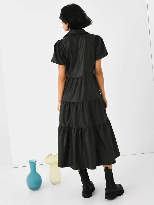 Brochu Walker - Havana Vegan Leather Dress