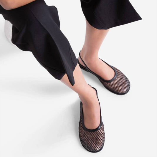 Intentionally Blank - Women Anna Mesh Slingback Ballet Flat