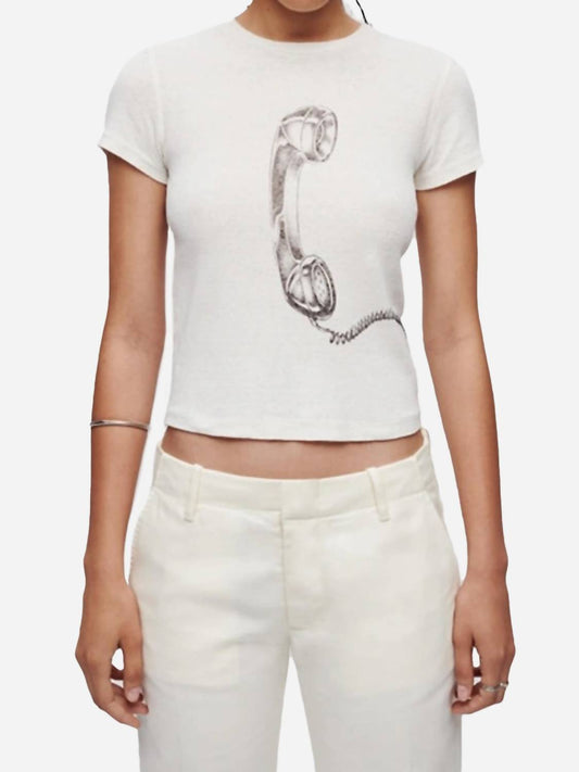 Re/Done - 90s Baby Call Me Tee