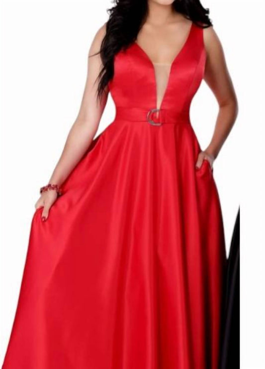 Karishma Creations - Satin Prom Dress