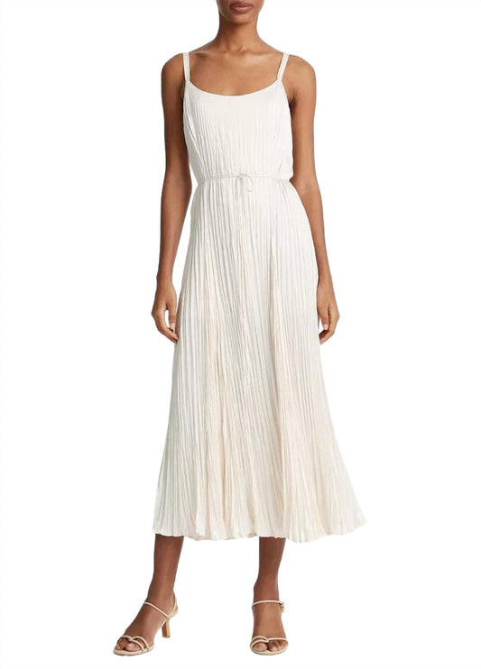 Vince - Crushed Relaxed Slip Dress