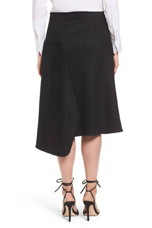 Kobi Halperin - Inessa Asymmetrical Wool Blend Ruffled Skirt