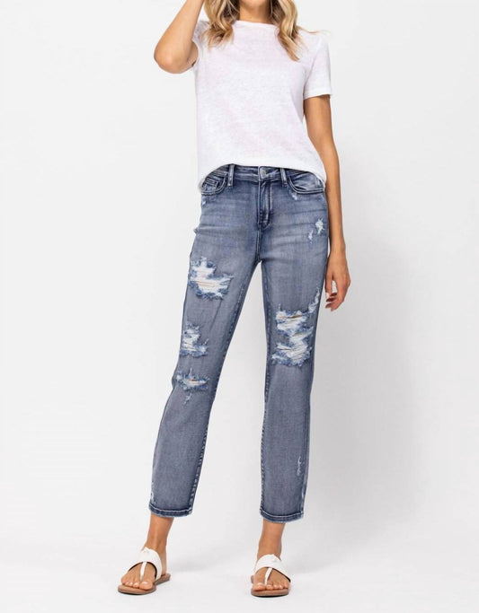 Judy Blue - High Rise Destroyed Boyfriend Jeans