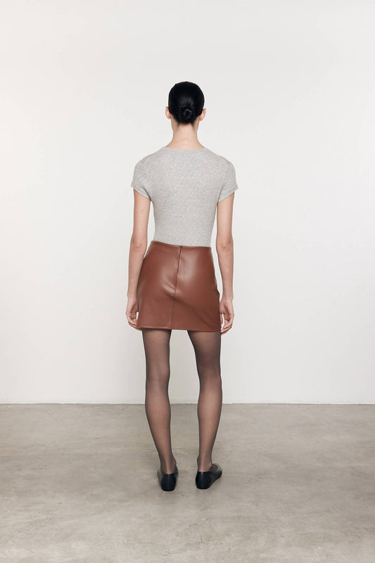 Enza Costa - CASHMERE COTTON POINTELLE CAP SLEEVE CREW