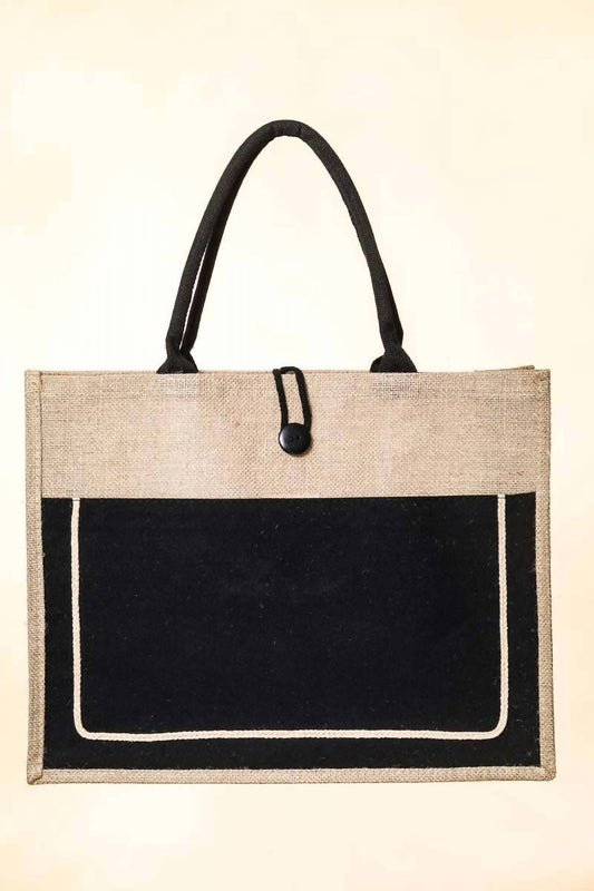 Anarchy Street - Women's Rectangle Jute Tote Bag
