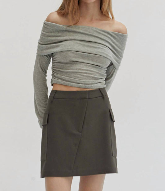 Crescent - Nadia Mini Cargo Skirt