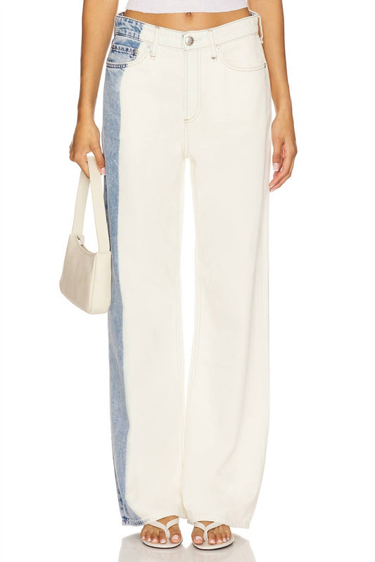 Rag & Bone - Featherweight Logan Mid Rise Wide Leg Pants