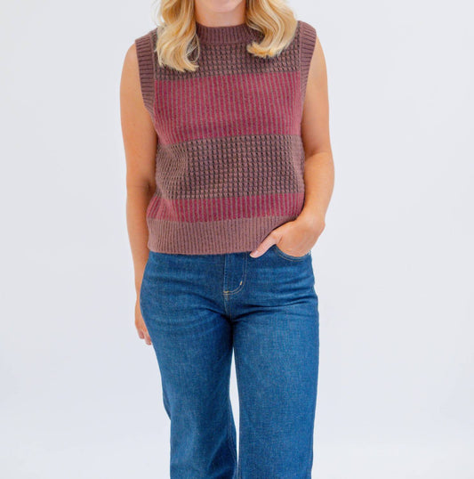 Mdm - Knitted Crewneck Vest