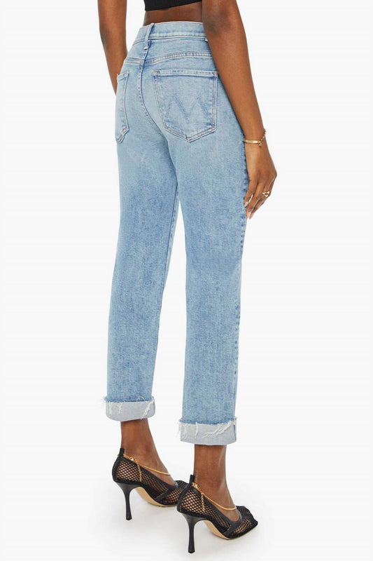 Mother - Scrapper Cuff Ankle Frayed Jeans