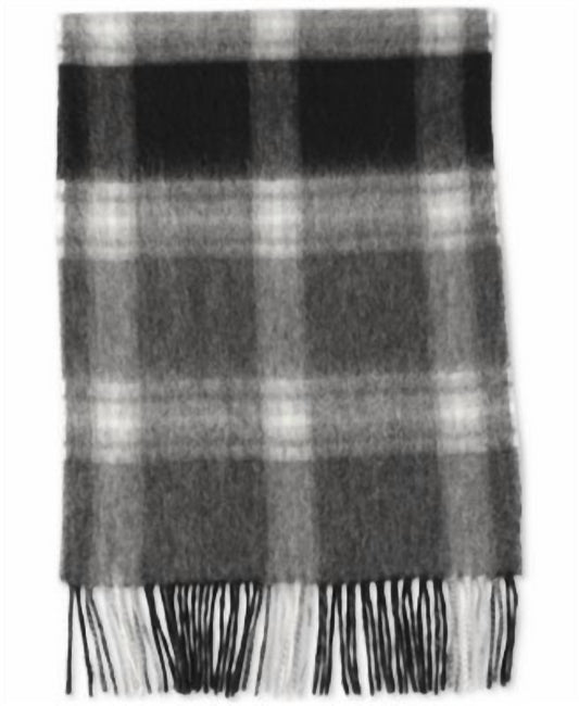 Club Room - Men's Scarf Plaid Cashmere