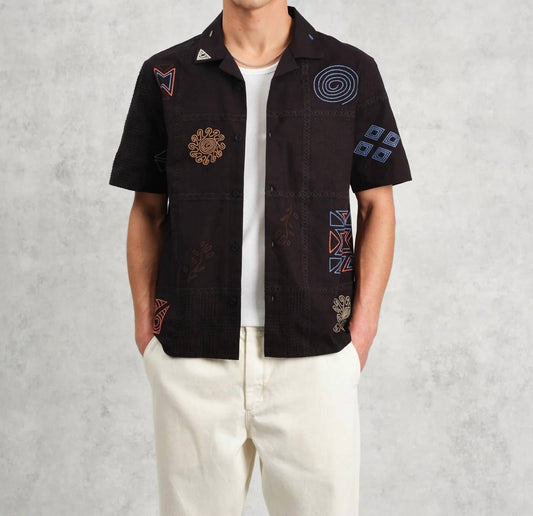 Wax London - Didcot Short Sleeve Shirt