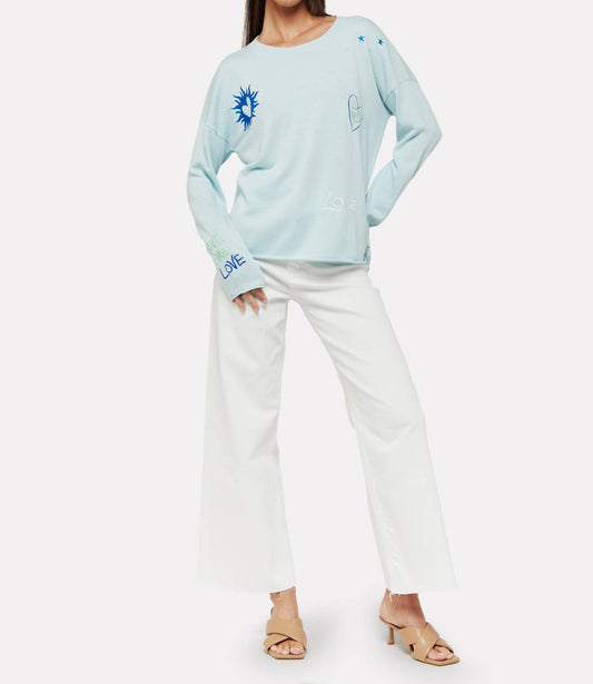 Brodie Cashmere - Darlene Crew Pullover