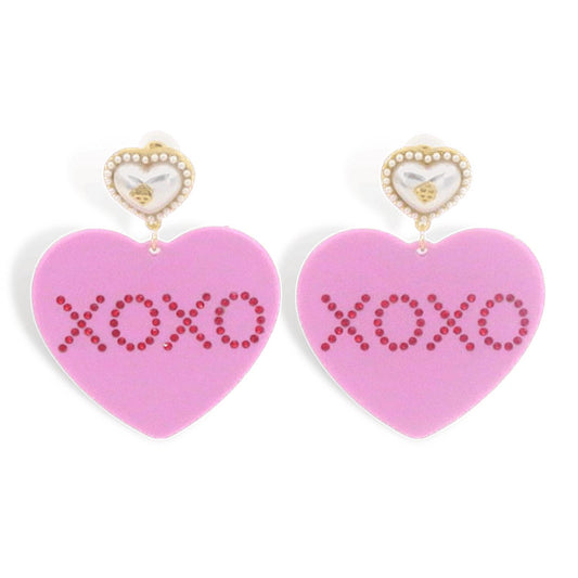 Brianna Cannon - Xoxo Heart Earrings