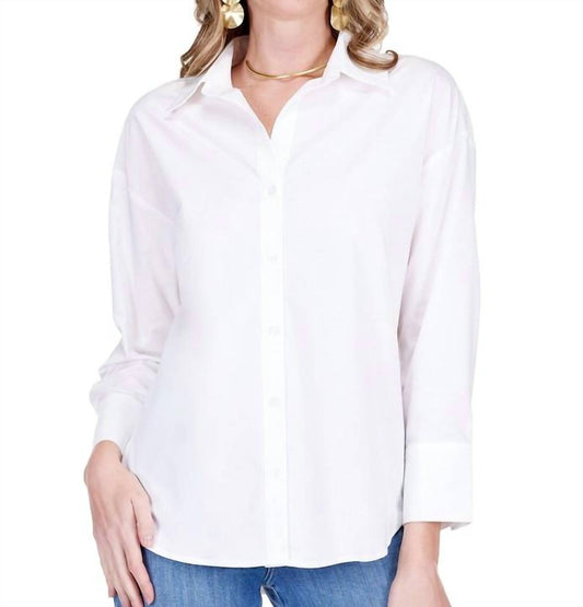 Jade - Split V-neck Collar Blouse