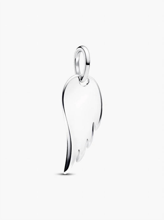 Pandora - Engravable Angel Wing Tag Pendant