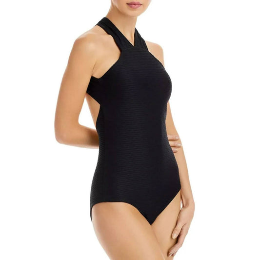 Shoshanna - Standard Tide High Neck One Piece Swimsuit