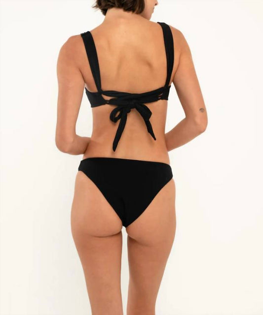 Citrine - Reese Lace-up Top