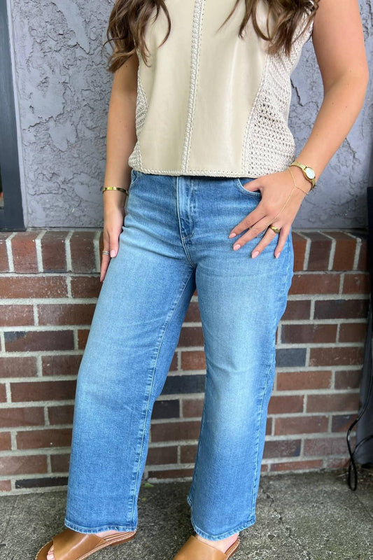 Ag Jeans - Saige Wide Leg Crop Jeans