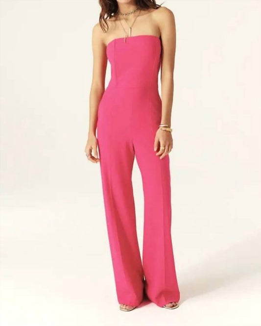 Ba&Sh - Cyrus Wide Leg Strapless Jumpsuit
