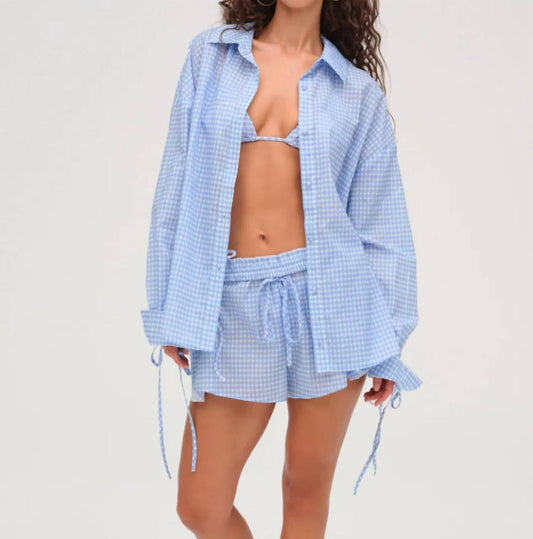For Love & Lemons - Gingham Button Down