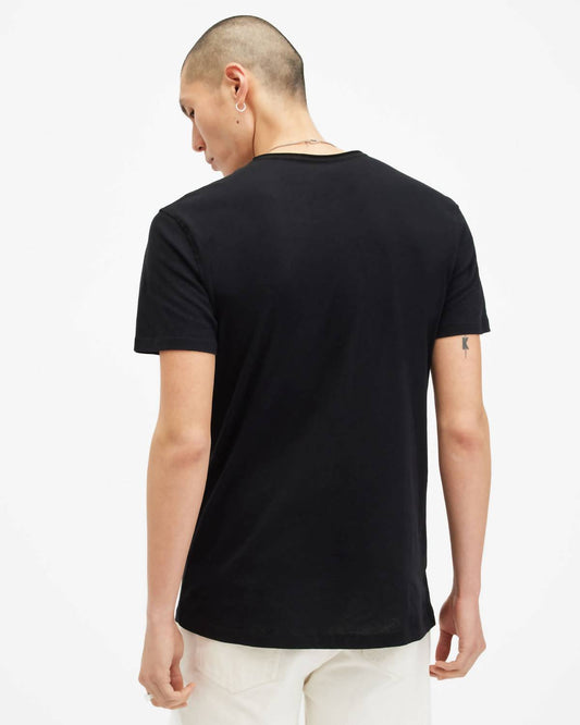 Allsaints - Figure Crew Neck Raw Edge T-shirt