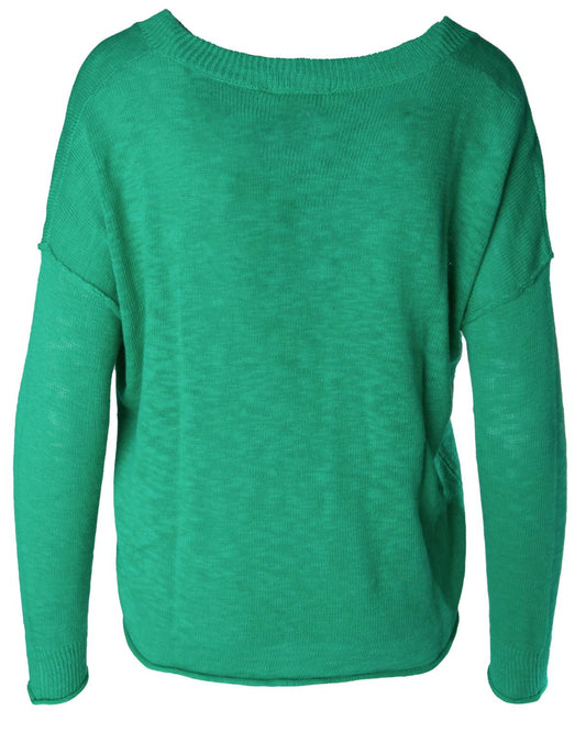 J. Society - Women's Slub V Neck Sweater