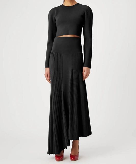 Gauge 81 - Adra Asymmetric Knit Midi Skirt
