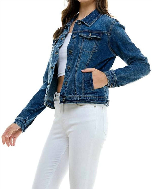Blue Age - Casual Stretch Denim Jacket