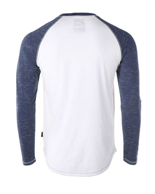 Zimego - Men's Premium Space Dyed Long Sleeve Tee