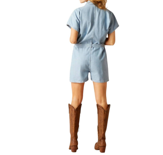 Ariat - Herringbone Denim Romper