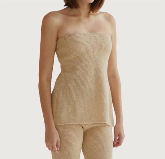 Crescent - Brookie Crochet Knit Top