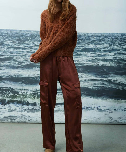 Melissa Nepton - Miranda Cargo Satin Pants