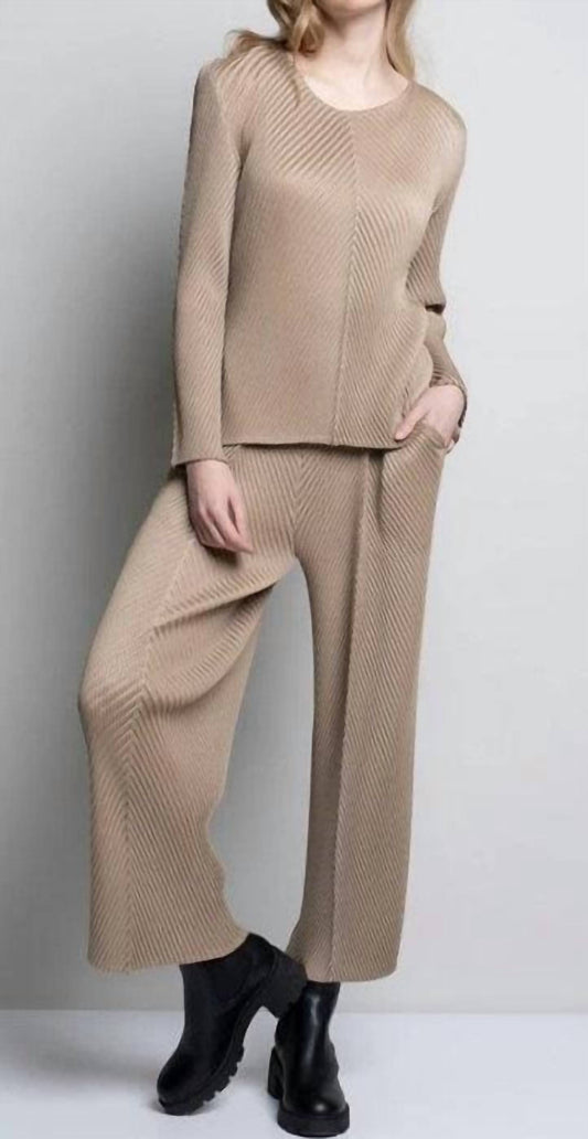 Picadilly - Dressy Wide Leg Pleated Pants