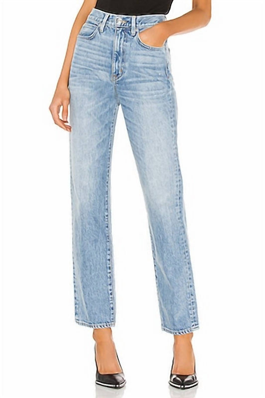 Slvrlake - Women's London High Rise Straight Jean