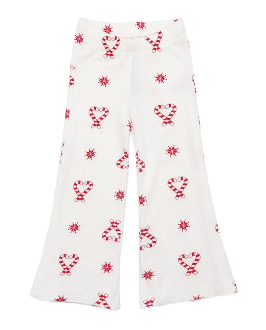 Feather 4 Arrow - Girls Melanie Candy Cane Bell Bottom Pants