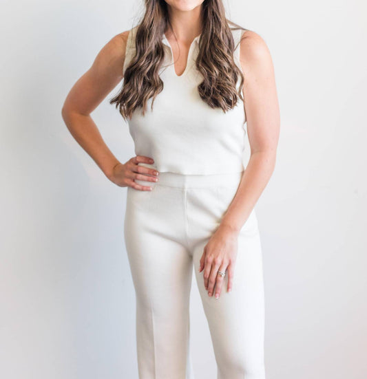 Fate - Sydney Tank Top And Wide Leg Pants Matching Set