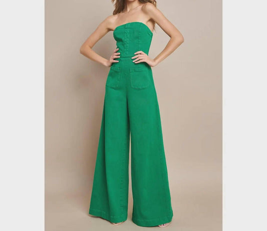 Wisteria Lane - Off-Shoulder Style Jumpsuit