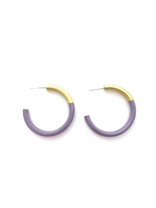 Accessory Jane - Colored Hoop Earrings