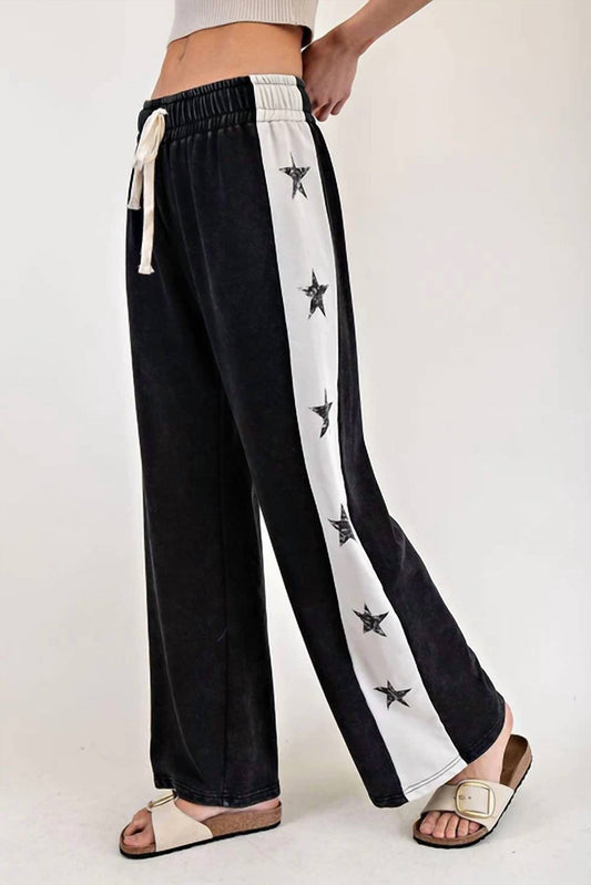 Ee:Some - Star Terry Pants