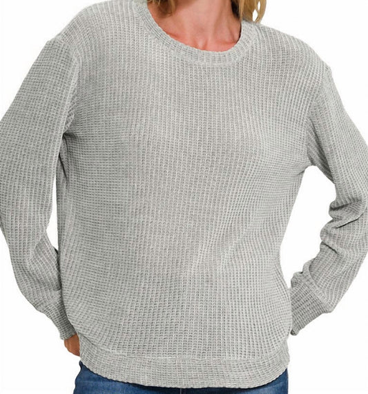 Zenana - Lillian Chenille Sweater