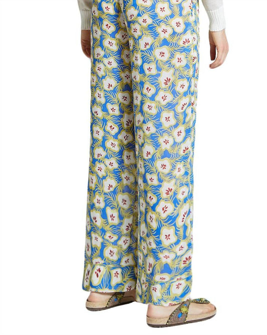 Camo Flower Wide Leg Pant